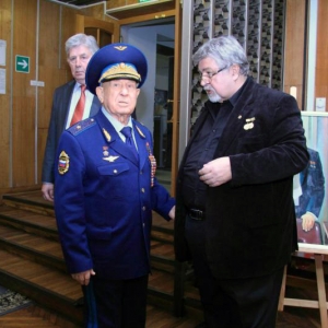 К юбилею почетного члена РАХ Алексея Леонова 