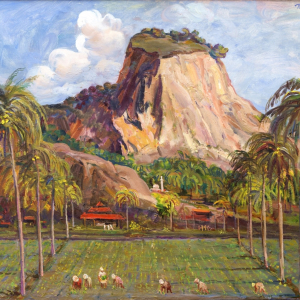В.И. Переяславец (1918-2018). «Плантация риса». 2000г., холст, масло, 74х87. Собственность автора.