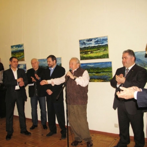 Выставка живописных произведений Ираклия Чхеидзе в РАХ, 2011