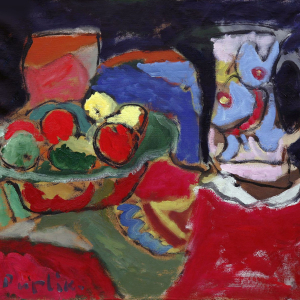 А.Н. Пурлик. «Натюрморт Пезаро». 2009г., холст, масло, 58х64. Собственность автора.