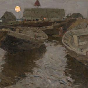 А.П.Ткачёв. Вечер на Каспии. 1947. ГТГ