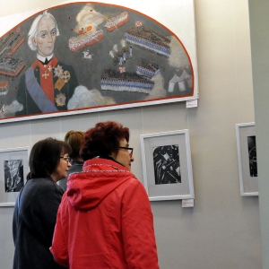 29.04.2022 -19.05.2022. Выставка студенческих дипломных работ «Петру Первому» при поддержке РАХ открыта в Воронеже