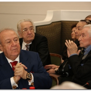 12.12.2008. Церемония вручения V юбилейной Премии Центрального Федерального округа в области литературы и искусства за 2008 год в Российской академии художеств