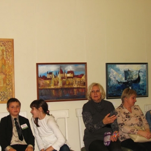 Выставка произведений участников Всероссийского фестиваля художественного творчества детей «Я – автор» в РАХ, 2011