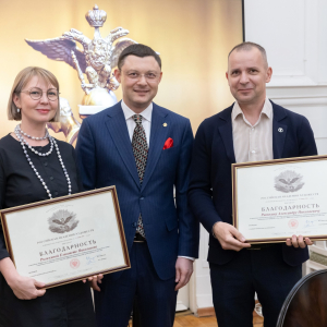 Вручение наград РАХ 17 марта 2026 года. Фото: Виктор Берёзкин, пресс-служба РАХ