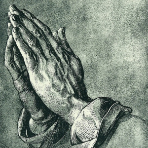 Альбрехт Дюрер. Руки молящегося. 1508. Б. тонированная, кисть, белила. Альбертина, Вена