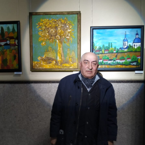 Официальное открытие выставки по итогам пятнадцатого пленэра, посвящённого 300-летию со дня основания Воронежской губернии в Боброве. Фото: М.А. Аникандров