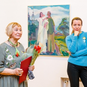 «Ангел мой, иди со мной…» Выставка произведений Елены Мухиной в МВК РАХ
