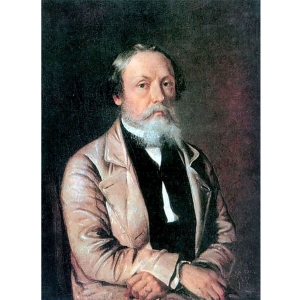 И.Ф.Хруцкий (1810-1885). Автопортрет.