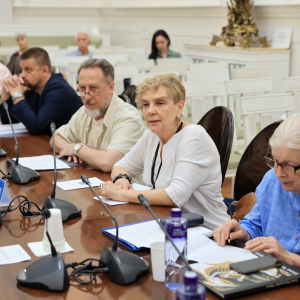 XI Конференция «Проблемы печатной графики» РАХ. Фото: Виктор Берёзкин, пресс-служба РАХ