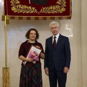 Президент Российской академии художеств З.К.Церетели награжден Почетной грамотой Правительства Москвы
