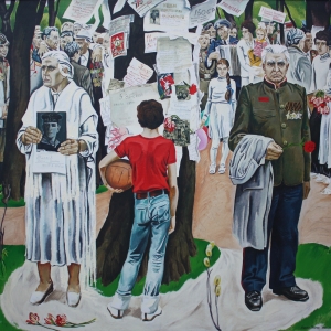 Выставка произведений Виктора Псарёва «Художник и время» в Российской академии художеств