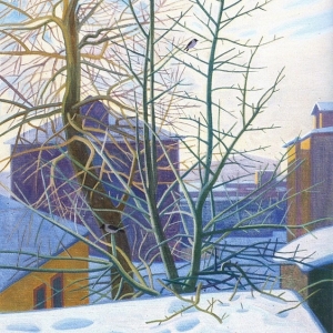 Г.Ф.Ефимочкин. Тополя зимой. из серии Марьина роща. 2008