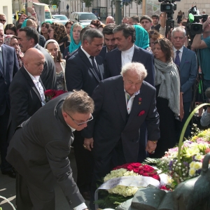 03.09.2019. Москва. Президент РАХ З.К.Церетели принял участие в памятных мероприятиях к 15-летию трагедии в Беслане.