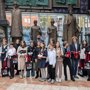 Посвящение в юные художники учащихся Московской центральной художественной школы при РАХ. Фото: Управления по координации академического художественного образования РАХ