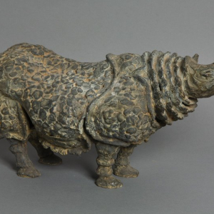 А.В. Марц (1924-2002). Индийский носорог. Бронза. Фото: пресс-служба Дарвиновского музея