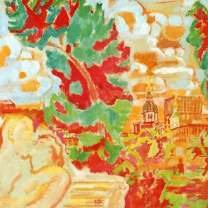 В.В. Куцевич Яркий день. 1995, холст, масло
