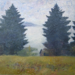 К 70-летию Александра Валентиновича Чувина. Осеннее утро.2010 г. Холст, масло. 60х70