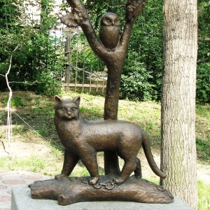 К.М.Зинич. Кот ученый. Абакан.