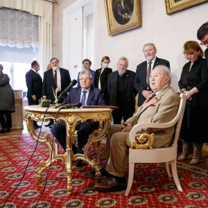 03.11.2020. Подписание Соглашения о сотрудничестве между Российской академией художеств и Российской академией наук