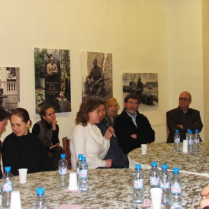 12.01.2012. Галерея искусств Зураба Церетели. Заседание круглого стола на тему: "Искусство скульптуры. Мастерство и вдохновение"