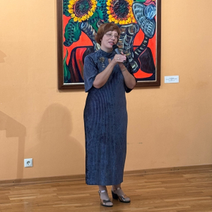 Официальное открытие выставки «В поисках радости. Зураб Церетели и академики РАХ» в Рыбинске. Фото: пресс-служба музея.