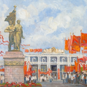 Почетный член РАХ Алена Васильева - участник выставки в Пекине