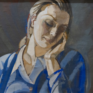 Калинин В. Г. Портрет Татьяны Кочемасовой. 2013. Холст, темпера. 60х80.