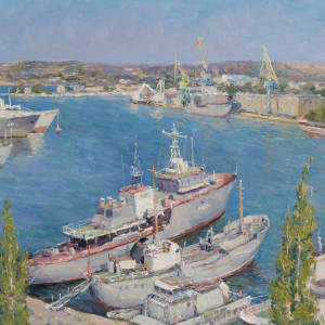 С.В.Борисов.  Севастополь. 2024. х.м. 50х80. Собственность автора