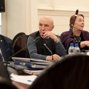Вручение наград Российской академии художеств в рамках заседания Отделения декоративных искусств 20 февраля 2025 года. Фото: Пресс-служба РАХ