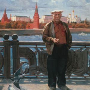 В.Е. Дубосарский, А.А. Виноградов. Пикассо в Москве.1994. Холст, масло.