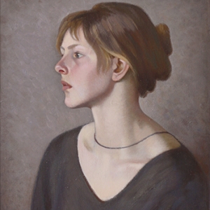 М.М.Маршумов. Портрет Ларисы Клименковой. 1987. Холст, масло