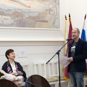Презентация книги академика РАХ А.В.Очировой «Русский космизм... Память» в РАХ. Фото: Наталья Раскидная для РАХ