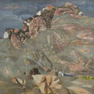 Б.Д. Гуданаев. В горах. Ок. 1990 г. Холст, масло. 78х75. Краснодарский краевой художественный музей имени Ф.А. Коваленко