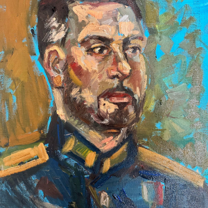 Сурадеева Анастасия Денисовна, 22 года. 3 курс, живопись. Фото: УГИИ им. Загира Исмагилова.