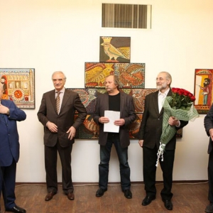 Выставка произведений Аббаса Кязимова «Яркий мир» в МВК РАХ, 2011