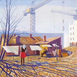 Г.Ф.Ефимочкин. Последняя весна. Из серии Марьина роща. 2005.