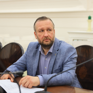 Конференция «Жанры, сюжеты и образы в искусстве. Из истории и современности» в РАХ.Фото:Виктор Берёзкин, пресс-служба РАХ.