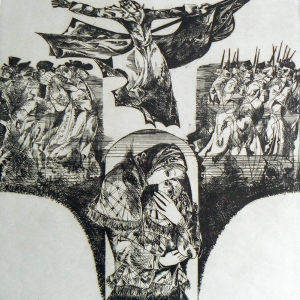 Х. Панев. 1917-I. Офорт