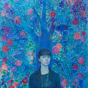 И.Е. Токарева. Сказки. 2019. Холст, масло. 130х100. Собственность автора