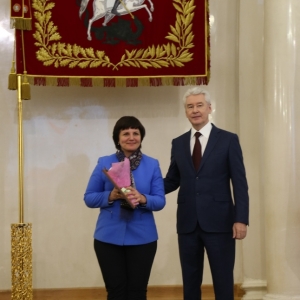 Президент Российской академии художеств З.К.Церетели награжден Почетной грамотой Правительства Москвы