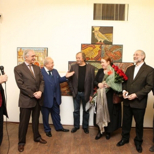 Выставка произведений Аббаса Кязимова «Яркий мир» в МВК РАХ, 2011