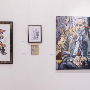 Выставка к 85-летию Андрея Золотова «К художникам... Встречи в искусстве» в Российской академии художеств