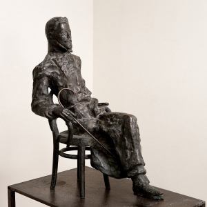 Л.Н. Матюшин. Писатель Антон Павлович Чехов. 1976. Бронза.