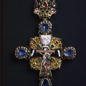 Крест наперсный. 1747-1764 гг. Троице-Сергиева лавра
