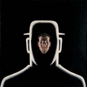 Эрик Булатов. Картина «Автопортрет», 1968. Частное собрание