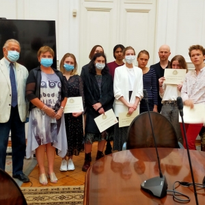 16.07.2020. Вручение наград РАХ учащимся и выпускникам творческих образовательных организаций