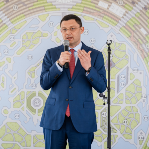 Рабочий визит Президента РАХ В.З.Церетели в Краснодар. Фото: пресс-служба ГК «ИНСИТИ».
