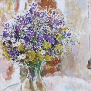 И.Е. Токарева. Колокольчик. 2014. Холст, масло. 60×80. Собственность автора