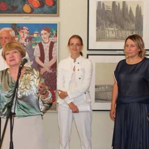 Выставка произведений академиков и художников-стажёров Творческих мастерских РАХ в Севастополе.